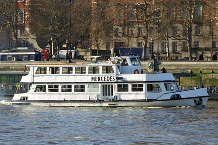 MERCEDES of Westminster Party Boats - Photo: © Ian Boyle, 12th January 2008